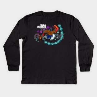 Team Ragtag Speed Run Mashup Kids Long Sleeve T-Shirt